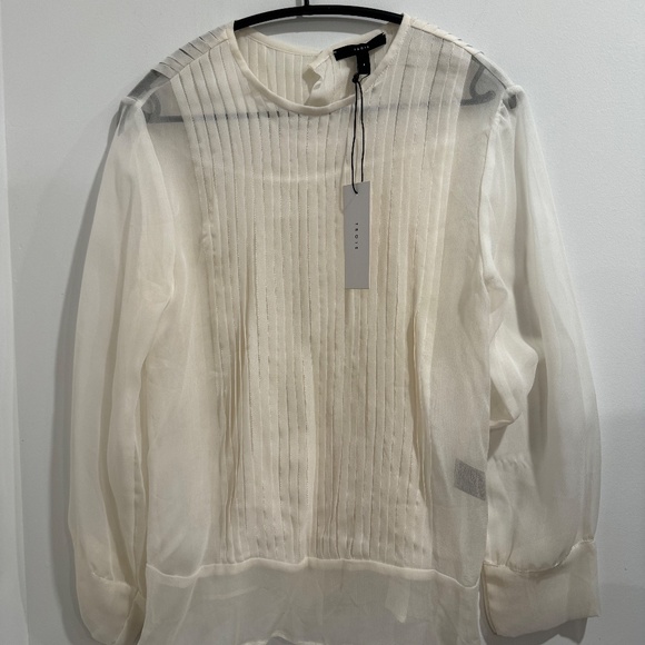 TROIS WHITE BLOUSE - Picture 6 of 6